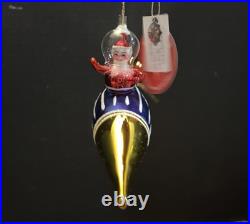 Christopher Radko Rare Italian Spaced Out Santa