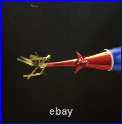 Christopher Radko Rare Italian Spaced Out Santa