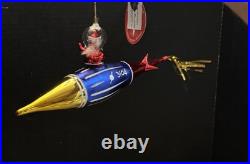 Christopher Radko Rare Italian Spaced Out Santa Christopher Radko Rare Italian Spaced Out Santa