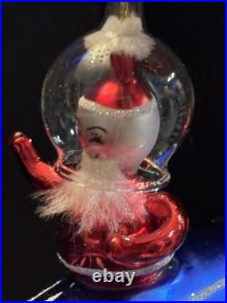 Christopher Radko Rare Italian Spaced Out Santa