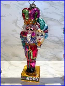 Christopher Radko Rare Nutcracker Ornaments, Lot of 5