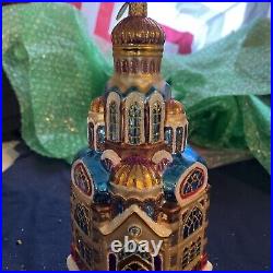 Christopher Radko Rare blessed basilica ornament