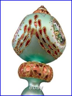 Christopher Radko Razzle Dazzle Triple Reflector Drop Ornament 94-372-1