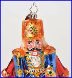 Christopher Radko Regal Russian Nutcracker Ornament 1011595 20th Anniversary