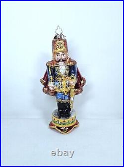 Christopher Radko Regal Russian Nutcracker Ornament 20th Anniversary