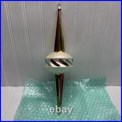 Christopher Radko Retired 2000 12 Spin Top Ornament