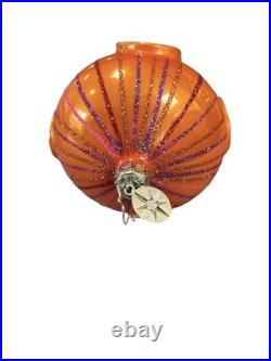 Christopher Radko Retro Flair Drop Reflector Ornament 20 Anniv RARE 1012036