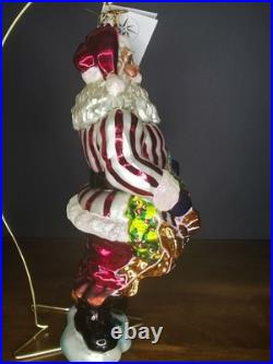 Christopher Radko Ring In The Holiday Limited Edition Santa Ornament (2000)