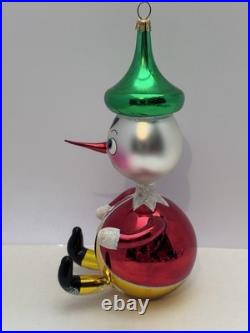 Christopher Radko Roly Poly Pinocchio 94-328-0 Italy Ornament 9