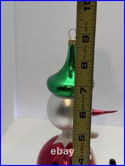 Christopher Radko Roly Poly Pinocchio 94-328-0 Italy Ornament 9