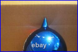 Christopher Radko Royal Rooster/Bird Oval Drop Christmas ornament, New withFlaws