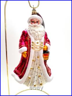Christopher Radko Royally Robed #1015181 25th Anniversary Collection Santa
