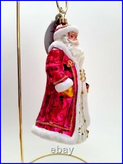 Christopher Radko Royally Robed #1015181 25th Anniversary Collection Santa
