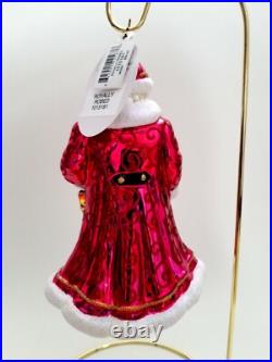 Christopher Radko Royally Robed #1015181 25th Anniversary Collection Santa