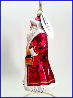 Christopher Radko Royally Robed #1015181 25th Anniversary Collection Santa