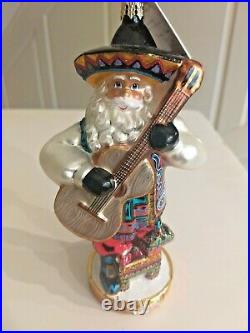 Christopher Radko SANTA AROUND THE WORLD MEXICO Ornament 1017429 6