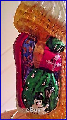 Christopher Radko SANTA'S CHRISTMAS ROBE 9 Ornate Robe Ornament VINTAGE rare