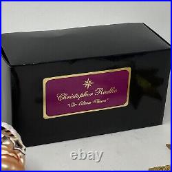 Christopher Radko SIR ELTON CLAUS Elton John AIDS Foundation Tag, Box & Stand