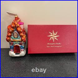 Christopher Radko SUGAR SHACK EXTRAVAGANZA Glass Ornament Limited Edition Large