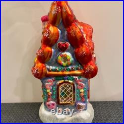 Christopher Radko SUGAR SHACK EXTRAVAGANZA Glass Ornament Limited Edition Large