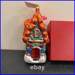 Christopher Radko SUGAR SHACK EXTRAVAGANZA Glass Ornament Limited Edition Large