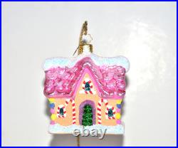 Christopher Radko SWEET RETREAT 2009 Christmas Ornament 3 1/2 Gingerbread House