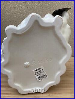 Christopher Radko Santa Cardinal Centerpiece Cookie Jar HO HOLLY FILLED
