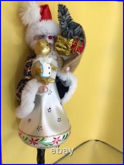 Christopher Radko Santa With Toys, Sack and Bears Santa 98-063-0