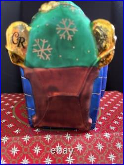 Christopher Radko Santa's 2024 Checklist Chair Brand New In Box