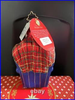 Christopher Radko Santa's 2024 Checklist Chair Brand New In Box