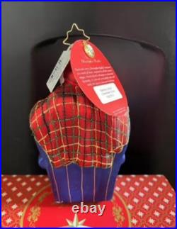 Christopher Radko Santa's 2024 Checklist Chair Brand New In Box