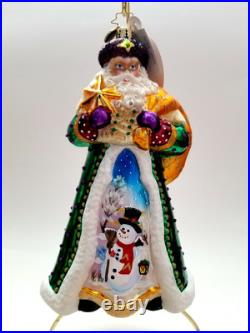 Christopher Radko Scenic Splendor #1015245 Limited Edition Elegant Santa
