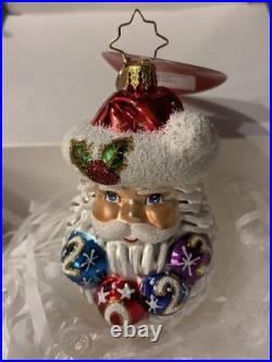 Christopher Radko Shiny Brite 2022-2023-2024-2025 Lot Of 4 NWT IN BOXES