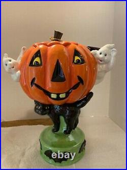 Christopher Radko Shiny Brite Halloween Cookie Jar