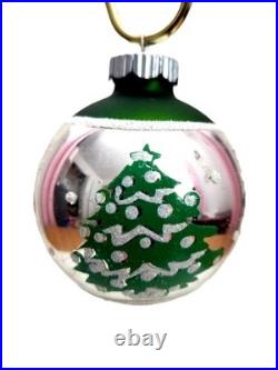 Christopher Radko Shiny Brite Jolly Santa Assortment Shapes #4015630