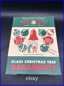 Christopher Radko Shiny Brite Petite Ripples And Forms Ornaments 40-0098-0 2.5