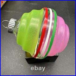 Christopher Radko Shiny Brite Petite Ripples And Forms Ornaments 40-0098-0 2.5