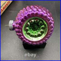 Christopher Radko Shiny Brite Petite Ripples And Forms Ornaments 40-0098-0 2.5