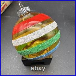 Christopher Radko Shiny Brite Petite Ripples And Forms Ornaments 40-0098-0 2.5