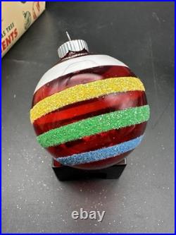 Christopher Radko Shiny Brite Petite Ripples And Forms Ornaments 40-0098-0 2.5