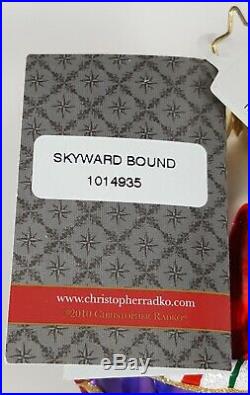 Christopher Radko Skyward Bound, Santa / Hot Air Balloon Ornament, c. 2010