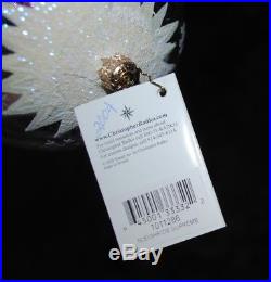 Christopher Radko Sleighride Supreme 1011286 Santa Christmas Ornament Rare