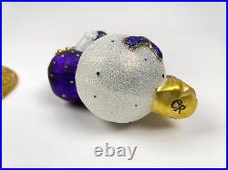 Christopher Radko Snow Swept Memories Alzheimer's Ornament Artist Signed MINT