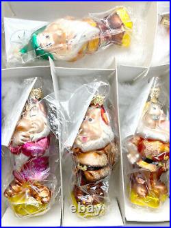 Christopher Radko Snow White And The Seven Dwarfs Limited Ornament Set 259/3000