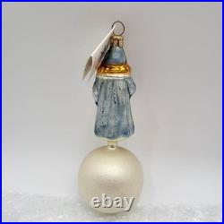 Christopher Radko Snowy & Bright Christmas Ornament Rare