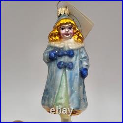 Christopher Radko Snowy & Bright Christmas Ornament Rare