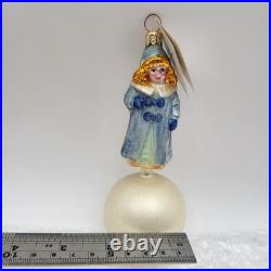 Christopher Radko Snowy & Bright Christmas Ornament Rare