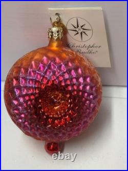 Christopher Radko Spectrum Spectacular 01-0397-0 Christmas Ornament New Rare G
