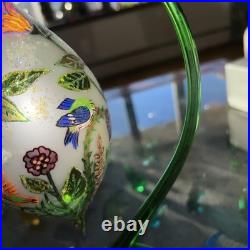 Christopher Radko Spring Fever 7 Ornament With 12 Green Glass Radko Stand