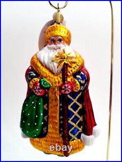 Christopher Radko St Petersburg Santa #1015182 25th Anniversary Collection